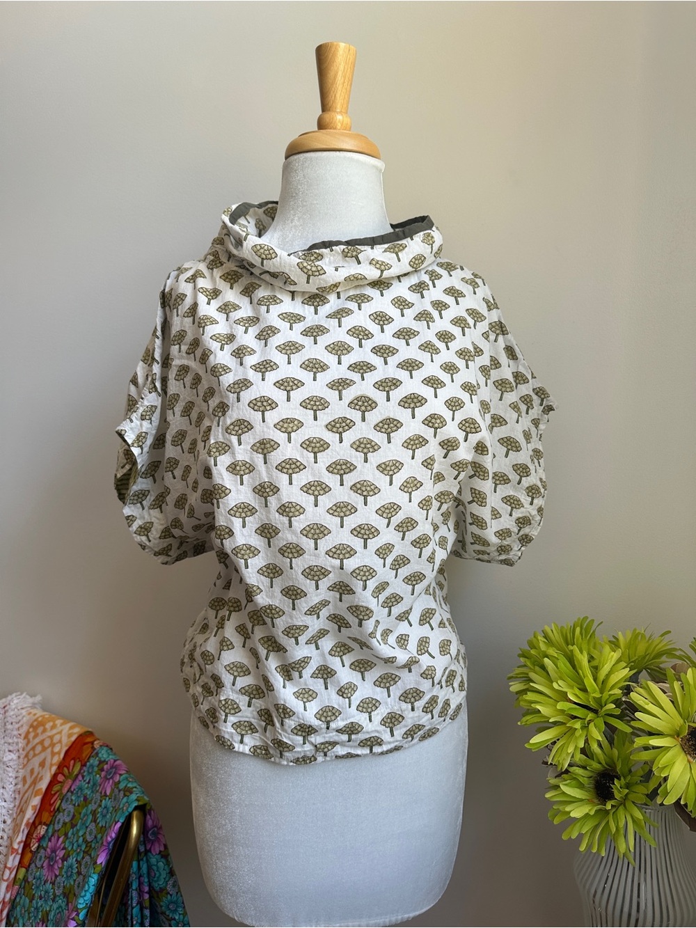 Yaza - Unique artsy 100% Cotton boho top😎